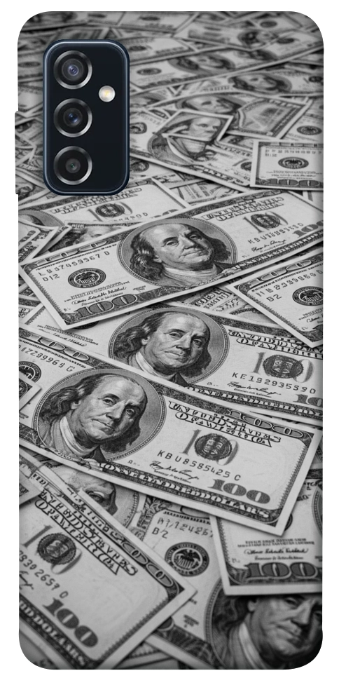 Чехол Dollars background для Galaxy M52