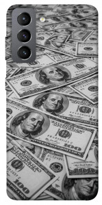 Чехол Dollars background для Galaxy S21 FE
