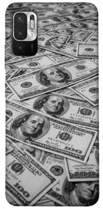 Чохол Dollars background для Xiaomi Redmi Note 10 5G