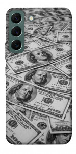 Чехол Dollars background для Galaxy S22