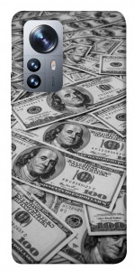 Чехол Dollars background для Xiaomi 12