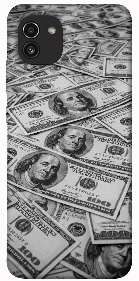 Чохол Dollars background для Galaxy A03