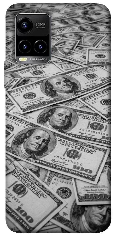 Чехол Dollars background для Vivo Y21