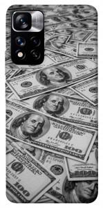 Чехол Dollars background для Xiaomi Redmi Note 11 5G