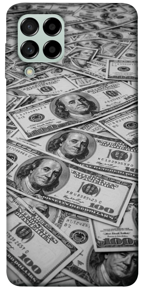 Чехол Dollars background для Galaxy M53