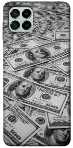 Чехол Dollars background для Galaxy M53