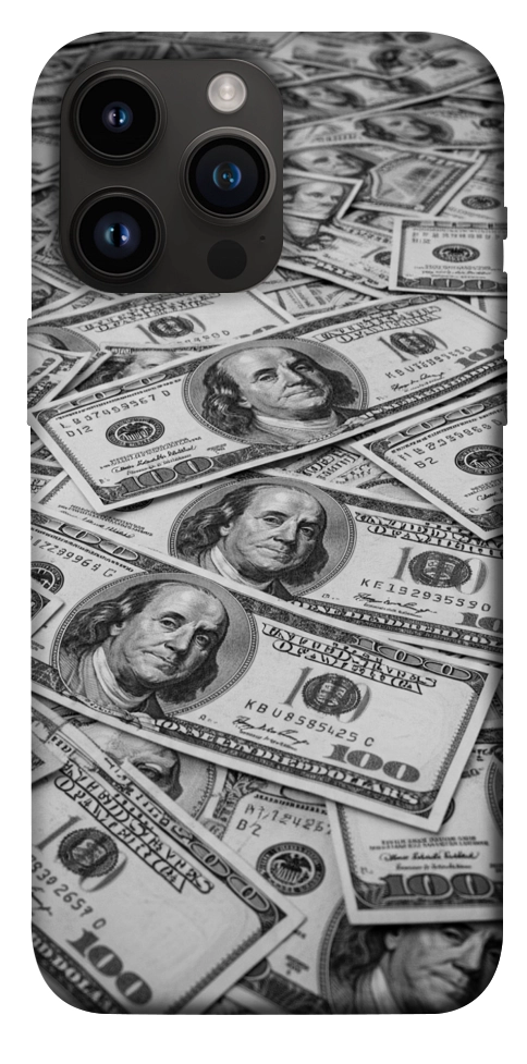 Чехол Dollars background для iPhone 14 Pro Max