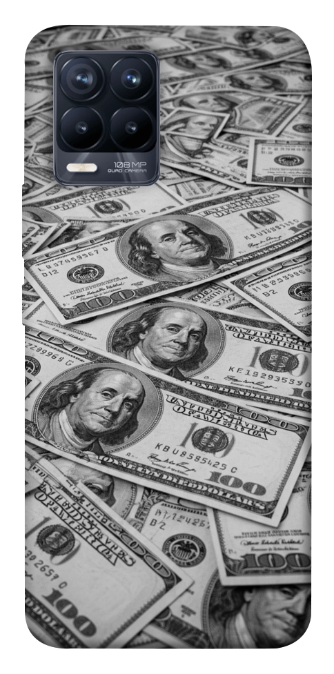Чохол Dollars background для Realme 8 Pro
