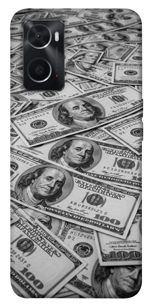 Чохол Dollars background для Oppo A76 4G