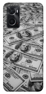 Чохол Dollars background для Oppo A76 4G