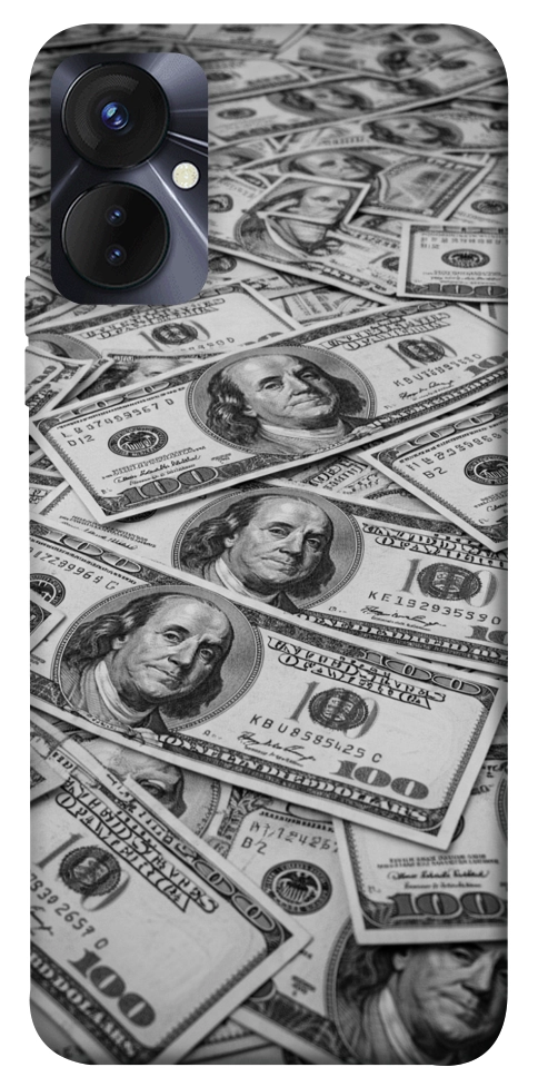 Чохол Dollars background для TECNO Spark 9 Pro