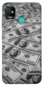 Чехол Dollars background для TECNO Pop 5