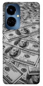 Чехол Dollars background для TECNO Camon 19 Pro (CI8n)