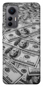 Чехол Dollars background для Xiaomi 12 Lite