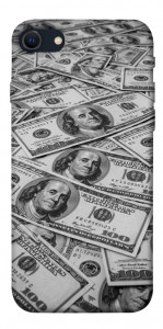 Чохол Dollars background для iPhone SE (2022)