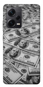 Чехол Dollars background для Xiaomi Redmi Note 12 Pro 5G