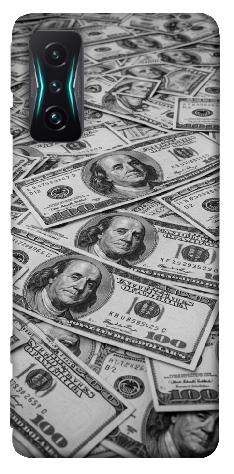 Чохол Dollars background для Xiaomi Redmi K50 Gaming