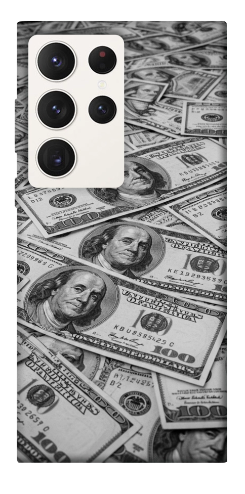 Чохол Dollars background для Galaxy S23 Ultra