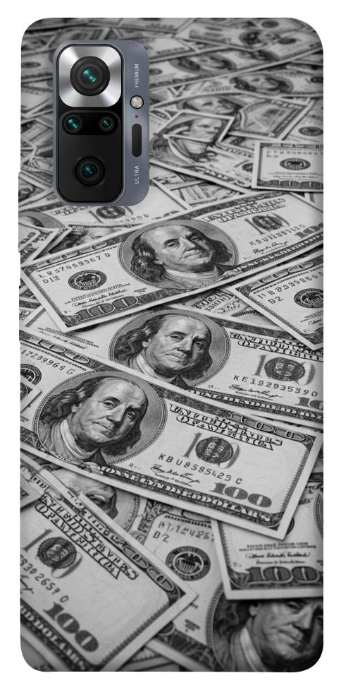 Чохол Dollars background для Xiaomi Redmi Note 10 Pro Max