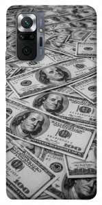Чехол Dollars background для Xiaomi Redmi Note 10 Pro Max