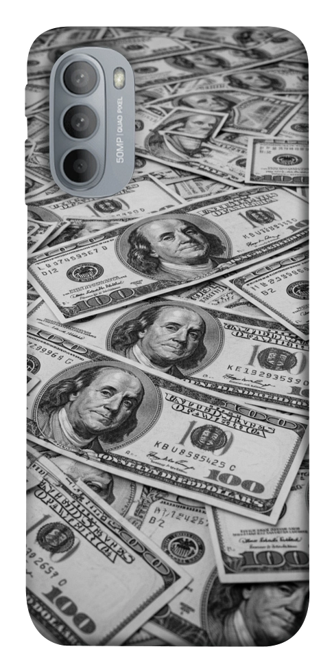 Чохол Dollars background для Motorola Moto G31
