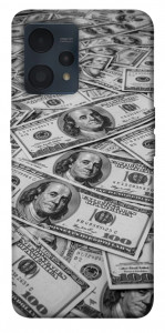 Чехол Dollars background для Realme 9 Pro+