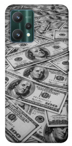 Чехол Dollars background для Realme 9 Pro