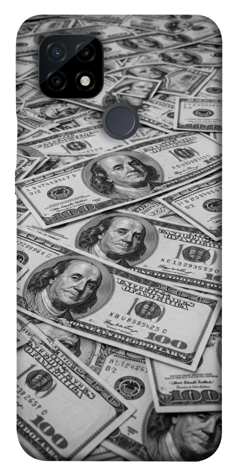Чохол Dollars background для Realme C21
