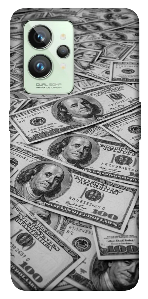 Чехол Dollars background для Realme GT2