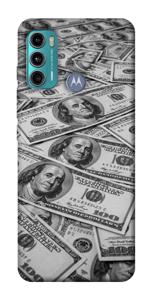 Чохол Dollars background для Motorola Moto G60