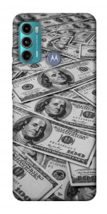 Чохол Dollars background для Motorola Moto G60