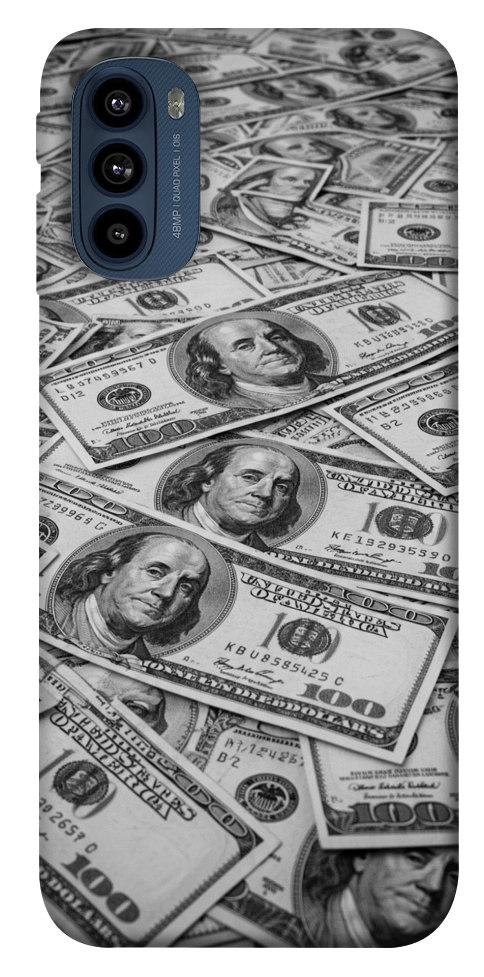 Чехол Dollars background для Motorola Moto G41