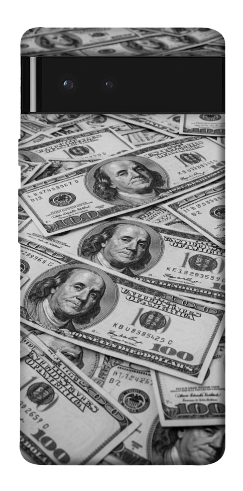 Чохол Dollars background для Google Pixel 6