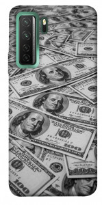 Чохол Dollars background для Huawei nova 7 SE