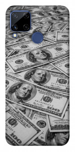 Чохол Dollars background для Realme C15