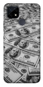 Чехол Dollars background для Realme C12