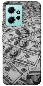 Чехол Dollars background для Xiaomi Redmi Note 12 4G