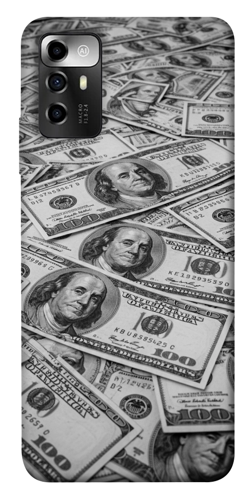 Чохол Dollars background для ZTE Blade A72