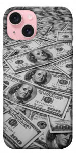 Чехол Dollars background для iPhone 15