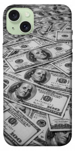 Чехол Dollars background для iPhone 15 Plus