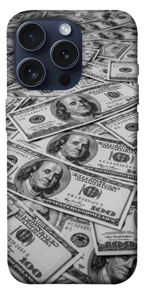 Чохол Dollars background для iPhone 15 Pro