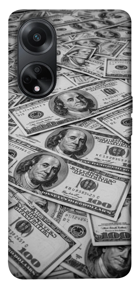 Чехол Dollars background для Oppo A98