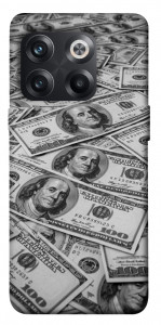 Чехол Dollars background для OnePlus 10T