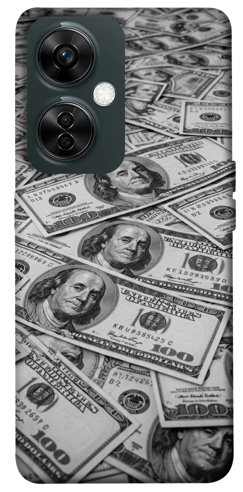 Чехол Dollars background для OnePlus Nord CE 3 Lite