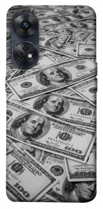 Чохол Dollars background для Oppo Reno 8 T 4G