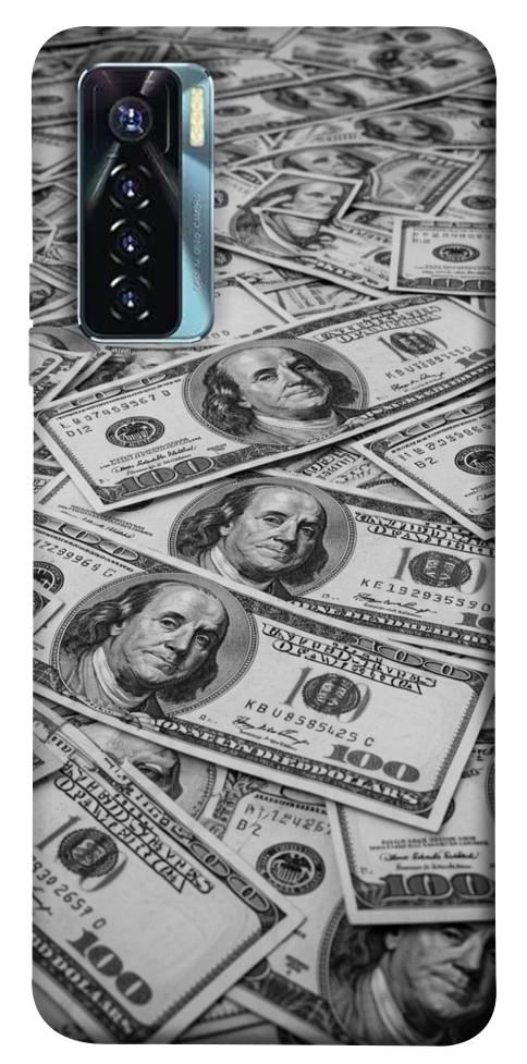Чохол Dollars background для TECNO Camon 17 Pro