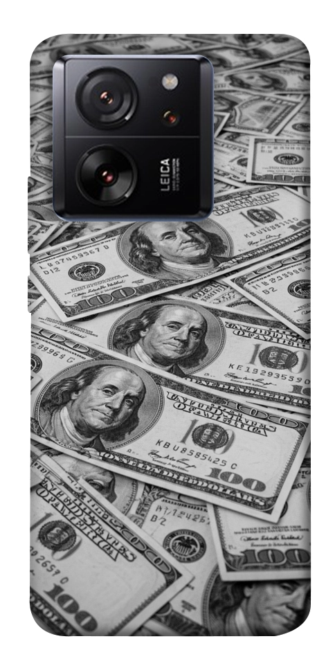 Чехол Dollars background для Xiaomi 13T