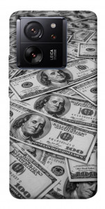 Чехол Dollars background для Xiaomi 13T