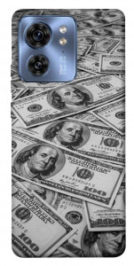 Чехол Dollars background для Motorola Edge 40