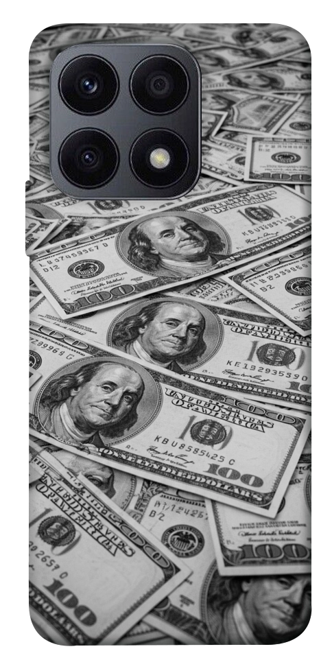 Чехол Dollars background для Huawei Honor X8a